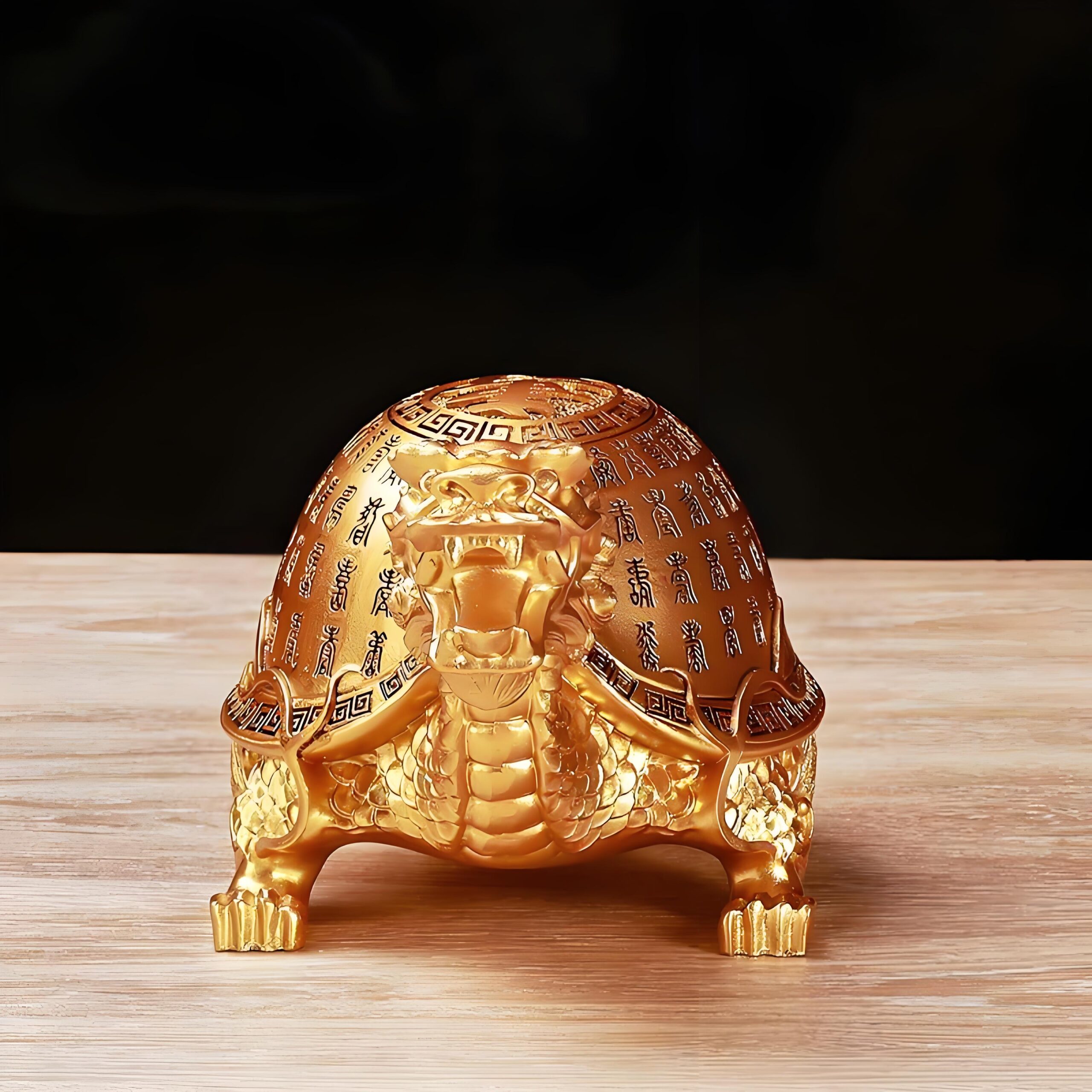 【Elemony Dragon Turtle】North Area Health Guardian & Longevity Office Decor - Image 2