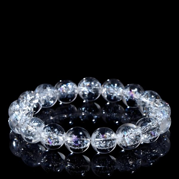 【Elemony Metal Energy】White Quartz Bracelet: Focus Enhancer & Energy Shield