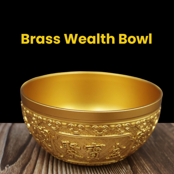 【Elemony Brass Abundance Bowl】: Feng Shui Money Attractor & Energy Charger