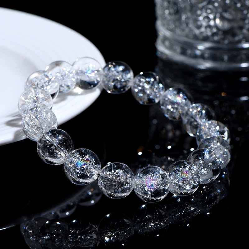 【Elemony Metal Energy】White Quartz Bracelet: Focus Enhancer & Energy Shield - Image 2