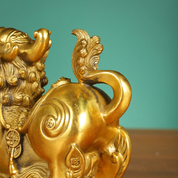 【Elemony Celestial Pi Xiu】Office Desk Wealth Charm & Southeast Corner Guardian - Image 2