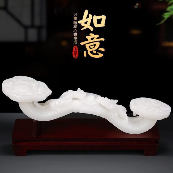 【Elemony RuYi Wisdom Scepter】Feng Shui Desk Decor & Study Focus Charm