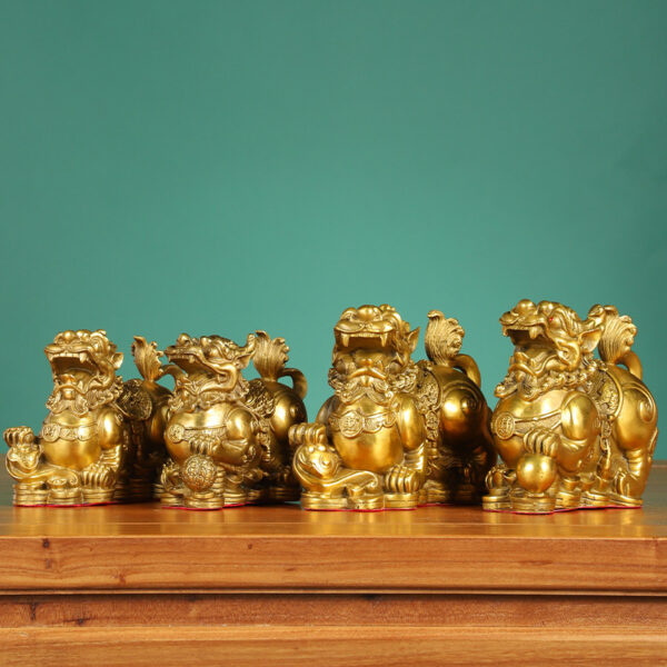 【Elemony Celestial Pi Xiu】Office Desk Wealth Charm & Southeast Corner Guardian - Image 4