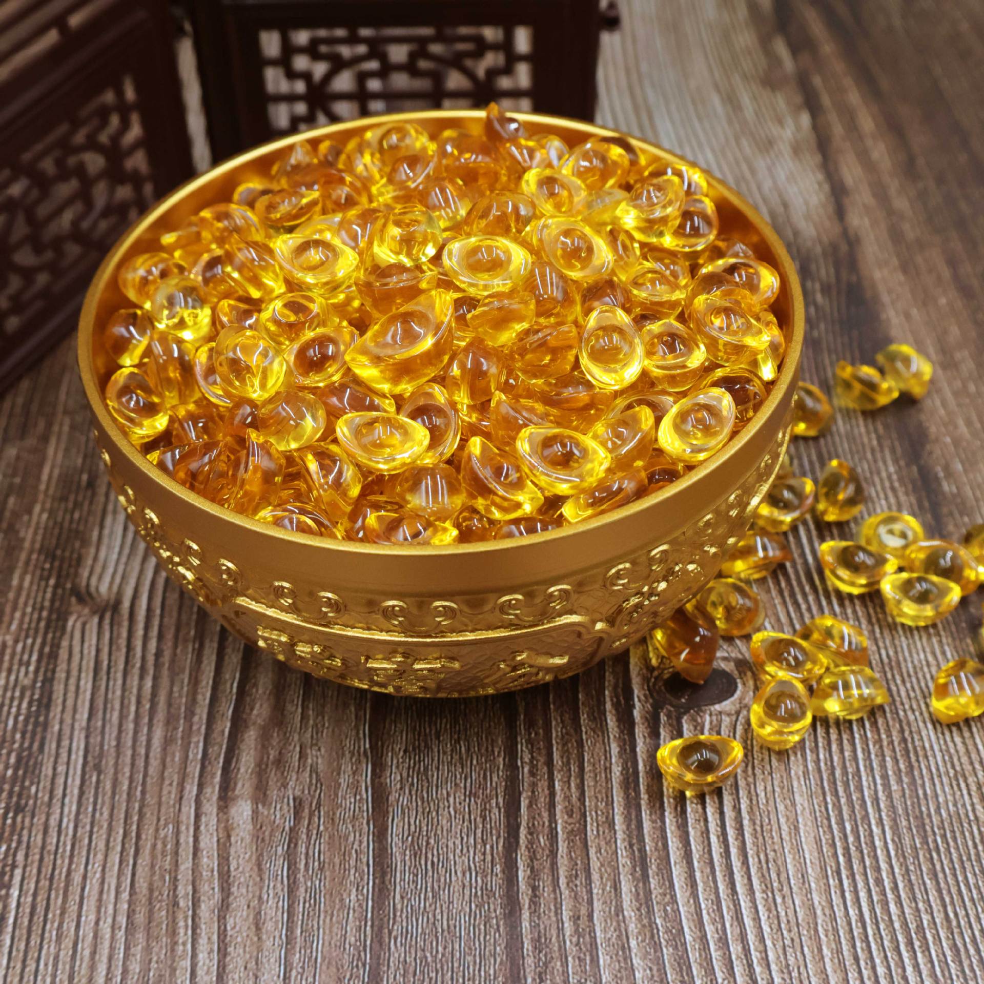 【Elemony Brass Abundance Bowl】: Feng Shui Money Attractor & Energy Charger - Image 2