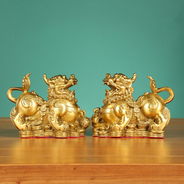 【Elemony Celestial Pi Xiu】Office Desk Wealth Charm & Southeast Corner Guardian - Image 3
