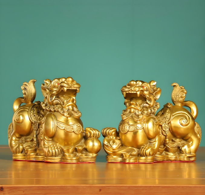 【Elemony Celestial Pi Xiu】Office Desk Wealth Charm & Southeast Corner Guardian